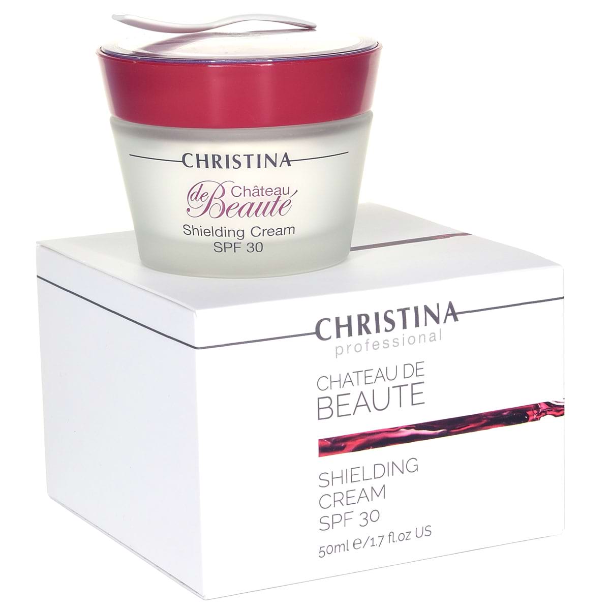 Защитный крем СПФ 30 / Shielding Сream SPF 30, Chateau De Beaute, Christina (Кристина) – 50 мл