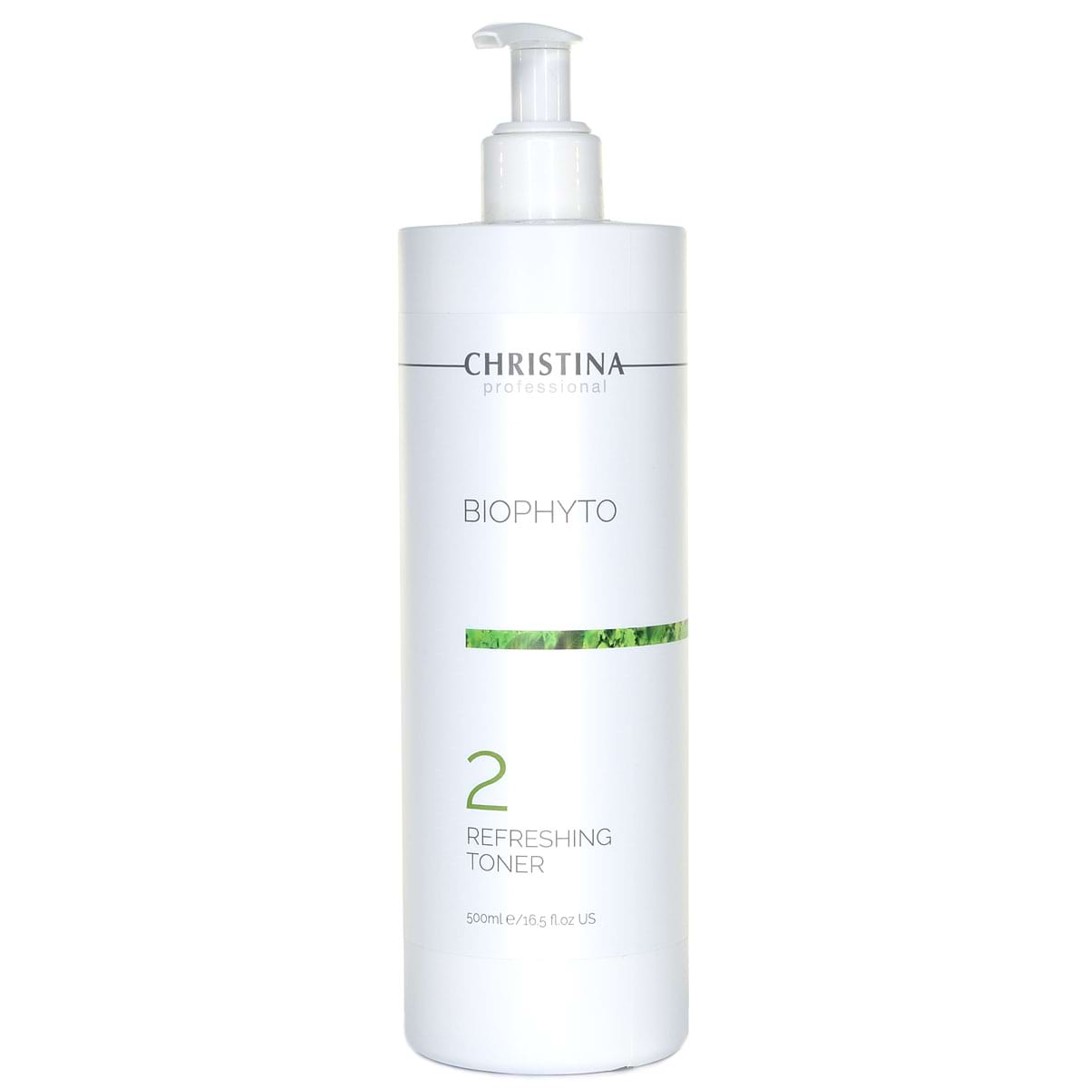 Освежающий тоник (шаг 2) / Refreshing Toner, Bio Phyto, Christina (Кристина) – 500 мл