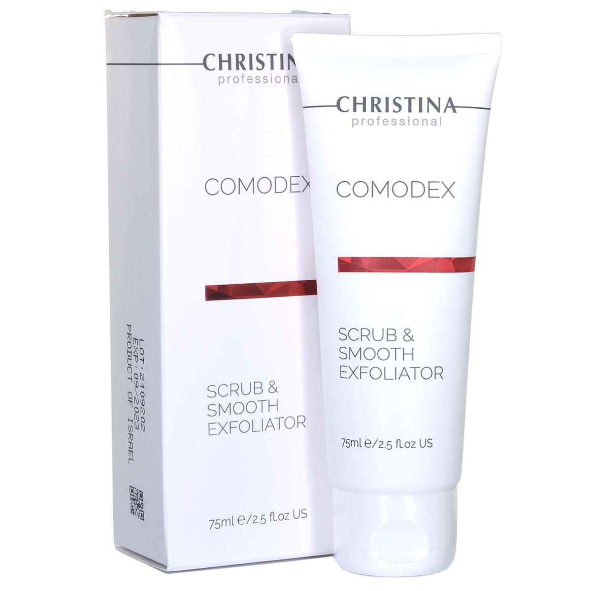 Выравнивающий скраб-эксфолиатор / Scrub & Smooth Exfoliator, Comodex, Christina (Кристина) – 75 мл