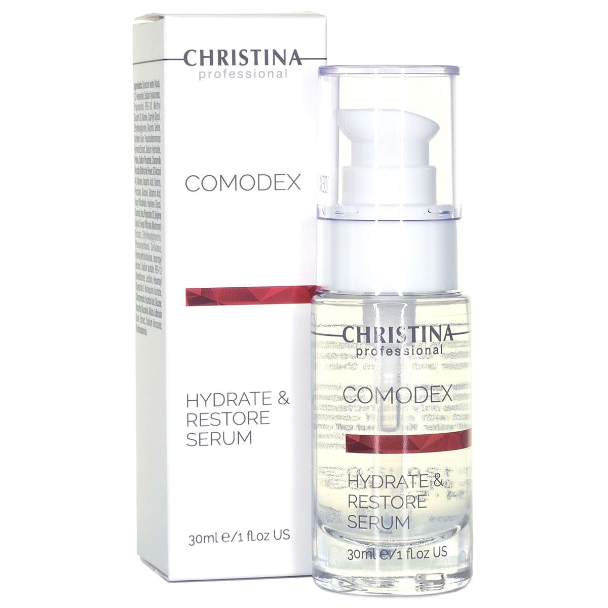 Увлажняющая восстанавливающая сыворотка / Hydrate & Restore Serum, Comodex, Christina (Кристина) – 30 мл