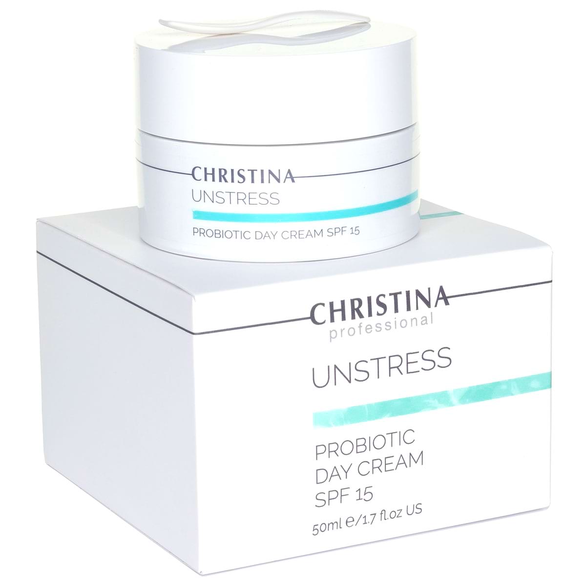 Дневной крем с пробиотическим действием СПФ 15 / Probiotic Day Cream SPF 15, Unstress, Christina (Кристина) – 50 мл