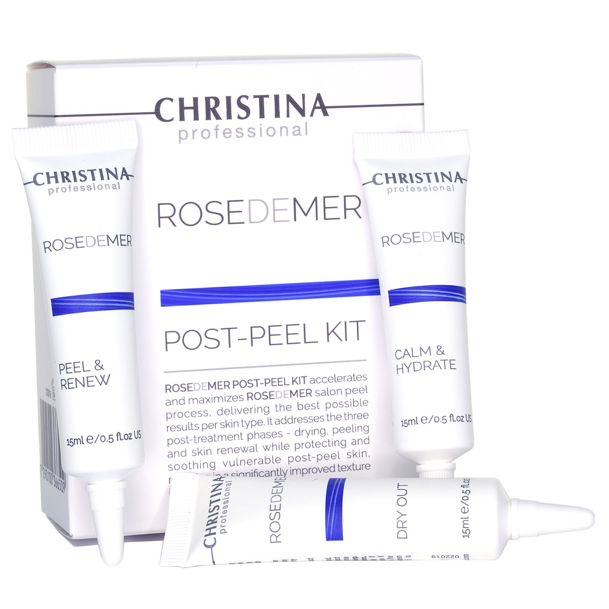 Набор для постпилингового ухода (3 препарата), / Post Peel Kit, Rose de Mer, Christina (Кристина)