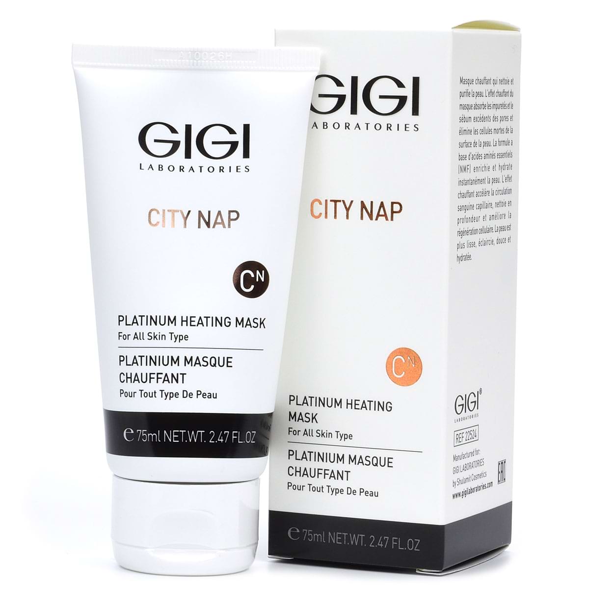 Платиновая маска / Platinum Heating Mask, City NAP, GiGi (Джи Джи) – 75 мл