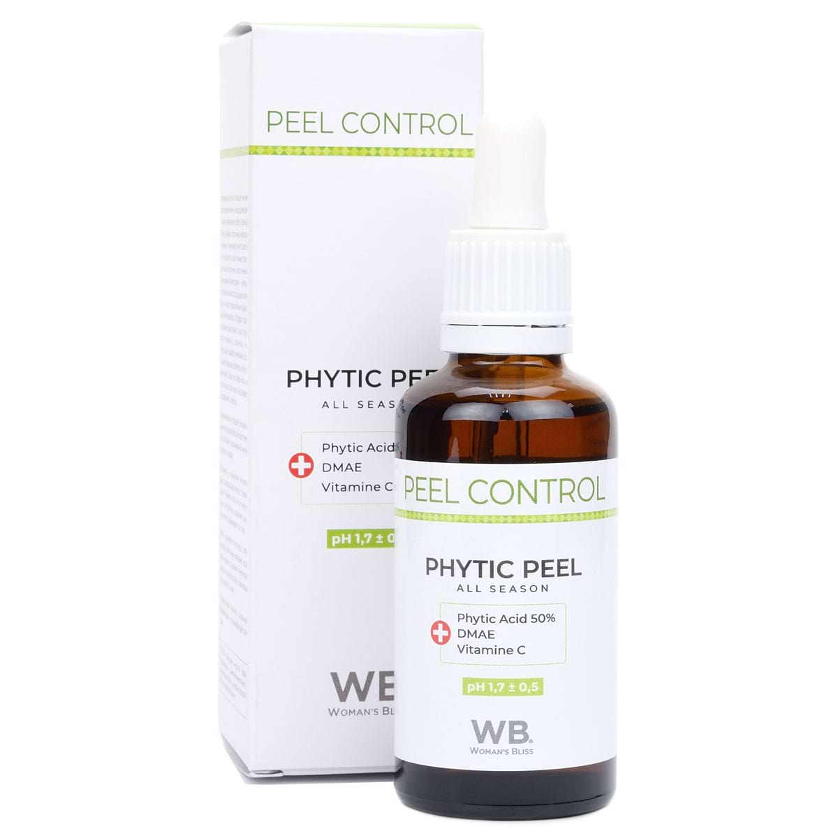 Пилинг фитиновый / Phytic Peel, Woman’s bliss, 50 мл