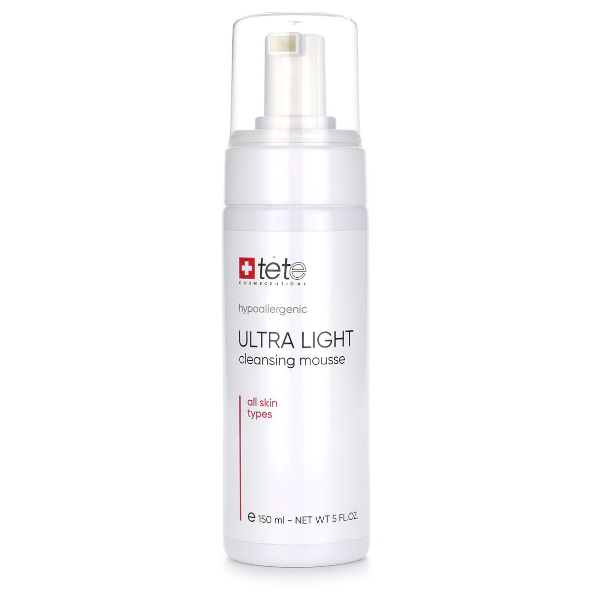 Ультра легкий мусс для умывания / Ultra Light Cleansing Mousse, Tete Cosmeceutical – 150 мл