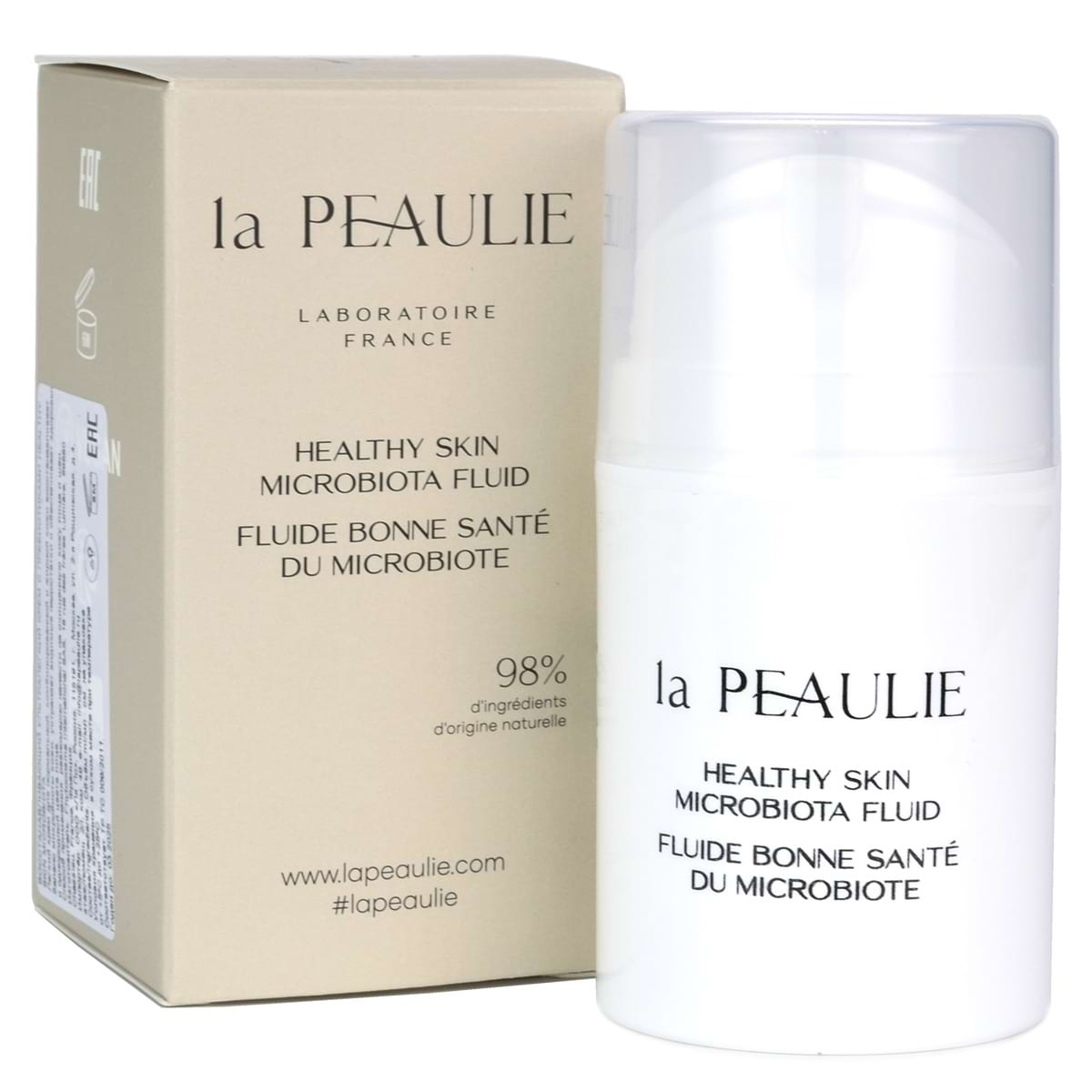 Восстанавливающий ультралёгкий крем с пребиотиками / Healthy Skin Microbiota Fluid, La Peaulie – 50 мл