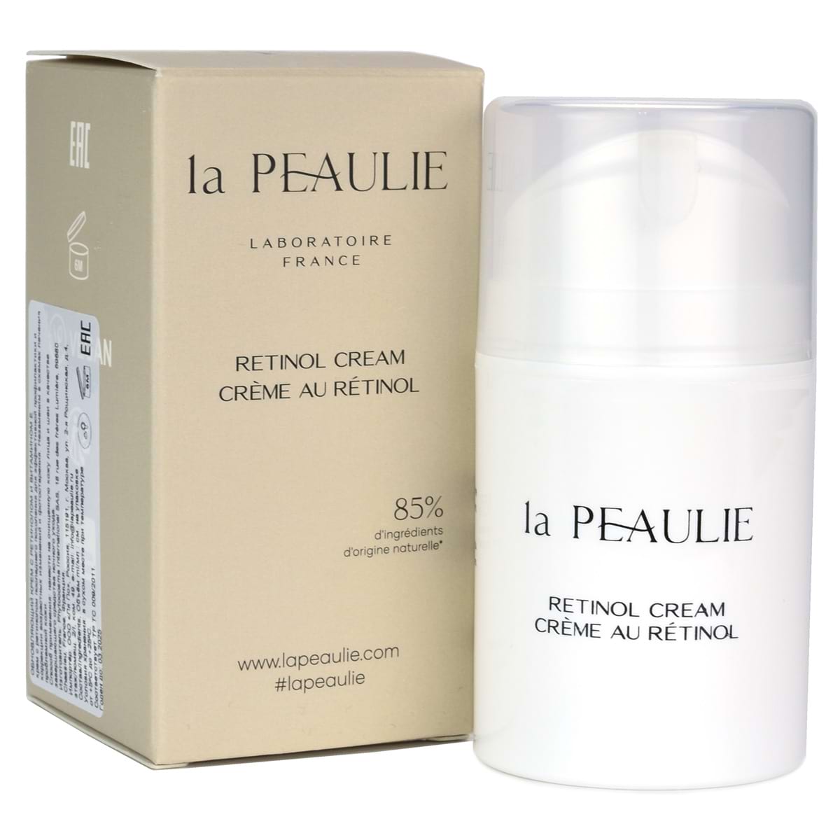 Обновляющий крем с ретинолом и витамином E / Retinol Cream, La Peaulie – 50 мл