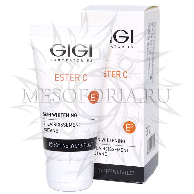 Крем, улучшающий цвет лица / Skin Whitening Cream, Ester C, GiGi (Джи Джи) – 50 мл