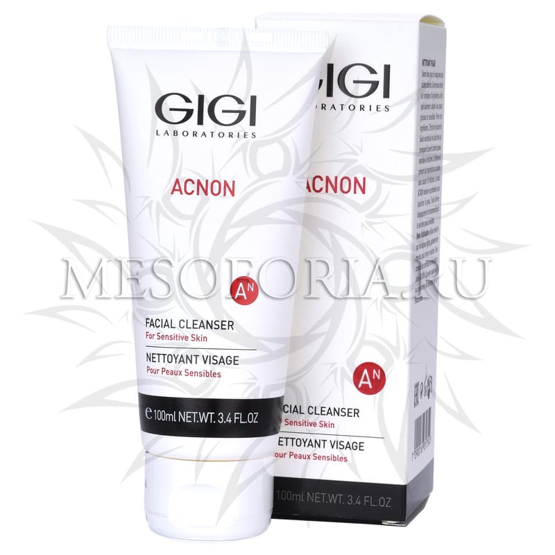 Мыло для чувствительной кожи / Smoothing Facial Cleanser, Acnon, GiGi (Джи Джи) – 100 мл