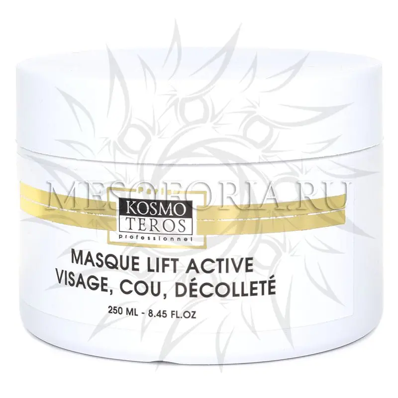 Активная лифтинг-маска для лица, шеи, декольте / Masque Lift Active Visage Cou Decollete, Kosmoteros (Космотерос), 250 мл