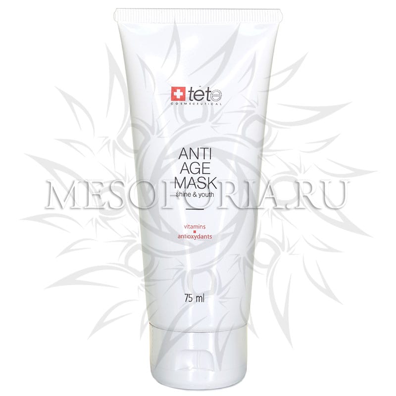 Омолаживающая маска с витаминами и антиоксидантами / Anti-age Mask Vitamins and Antioxydants, Tete Cosmeceutical – 75 мл