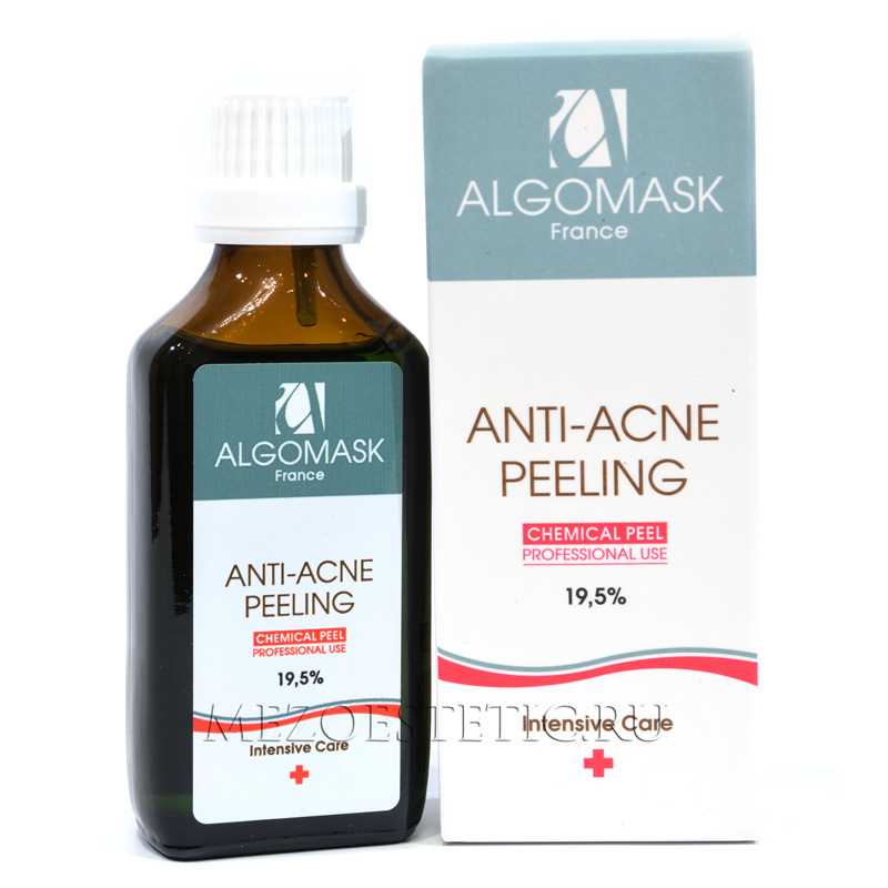 Химический пилинг для проблемной кожи Anti-Acne Peeling, Algomask, 50 мл