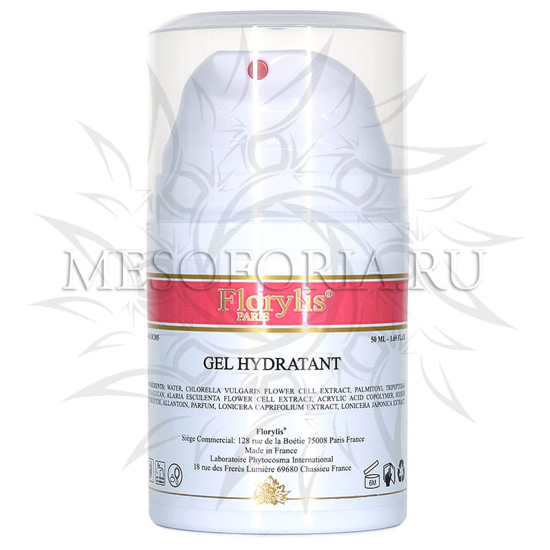 Увлажняющий, успокаивающий гель / Gel Hydratant, Florylis (Флорилис) – 50 мл