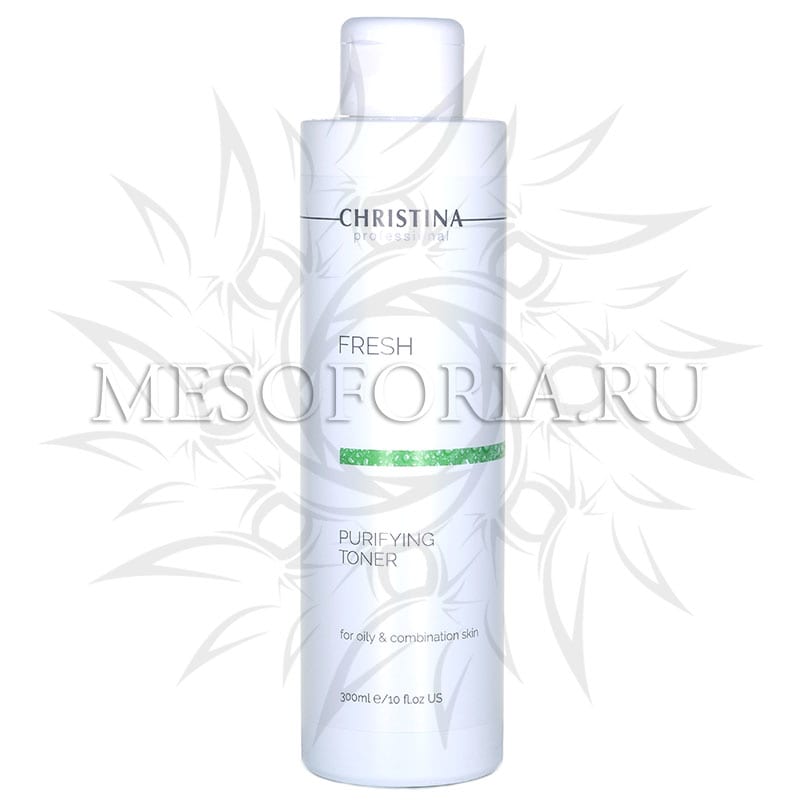 Очищающий тоник для жирной кожи / Purifying Toner for oily skin, Fresh, Christina (Кристина) – 300 мл