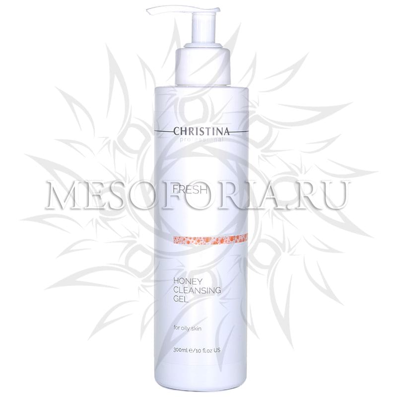 Медовый очищающий гель для жирной кожи / Honey Cleansing Gel for oily skin, Fresh, Christina (Кристина) – 300 мл