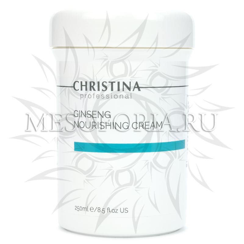 Питательный крем для нормальной кожи «Женьшень» / Ginseng Nourishing Cream For Normal Skin, Christina (Кристина) – 250 мл