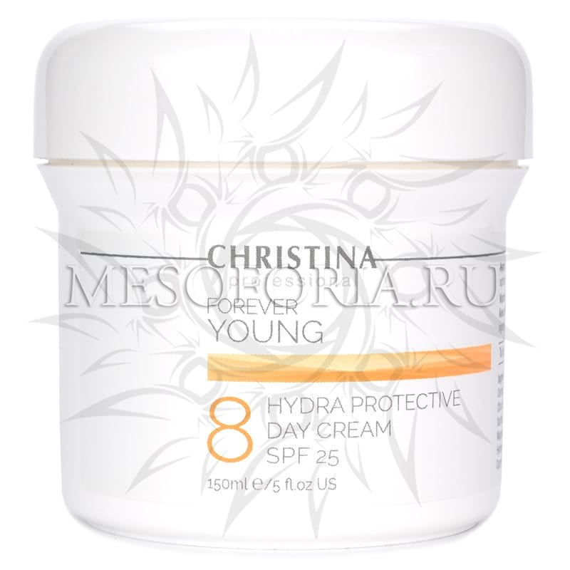 Дневной гидрозащитный крем СПФ 25 (шаг 8) / Hydra-Protective Day Cream SPF 25, Forever Young, Christina (Кристина) – 150 мл