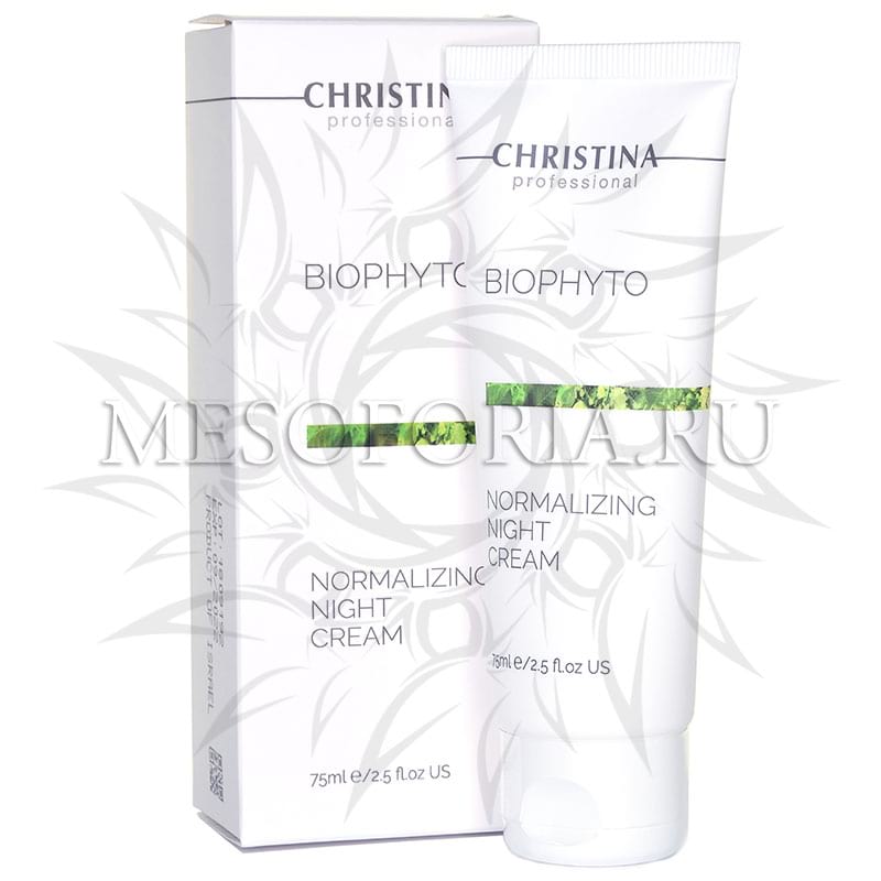 Нормализующий ночной крем / Normalizing Night Cream, Bio Phyto, Christina (Кристина) – 75 мл