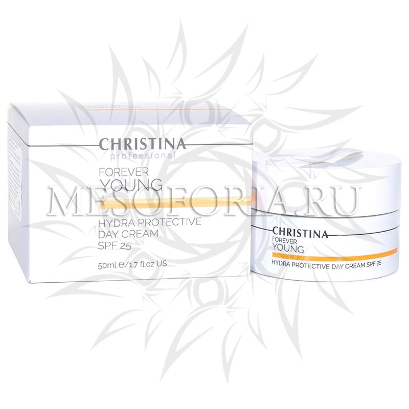 Дневной гидрозащитный крем СПФ 25 / Hydra-Protective Day Cream SPF 25, Forever Young, Christina (Кристина) – 50 мл