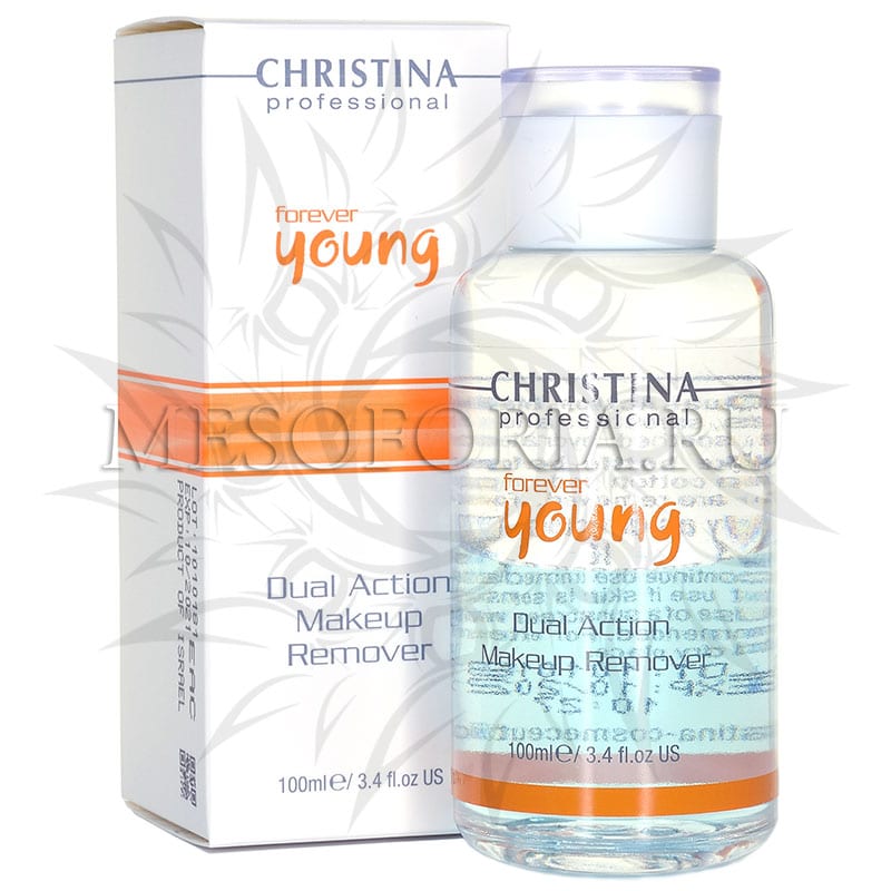 Двухфазное средство для демакияжа / Dual Action Make Up Remover, Forever Young, Christina (Кристина) – 100 мл