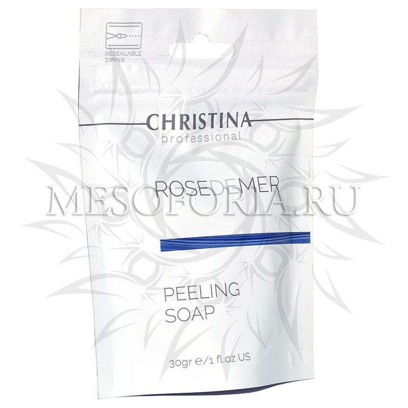 Пилинговое мыло / Peeling Soap, Rose de Mer, Christina (Кристина) – 30 гр