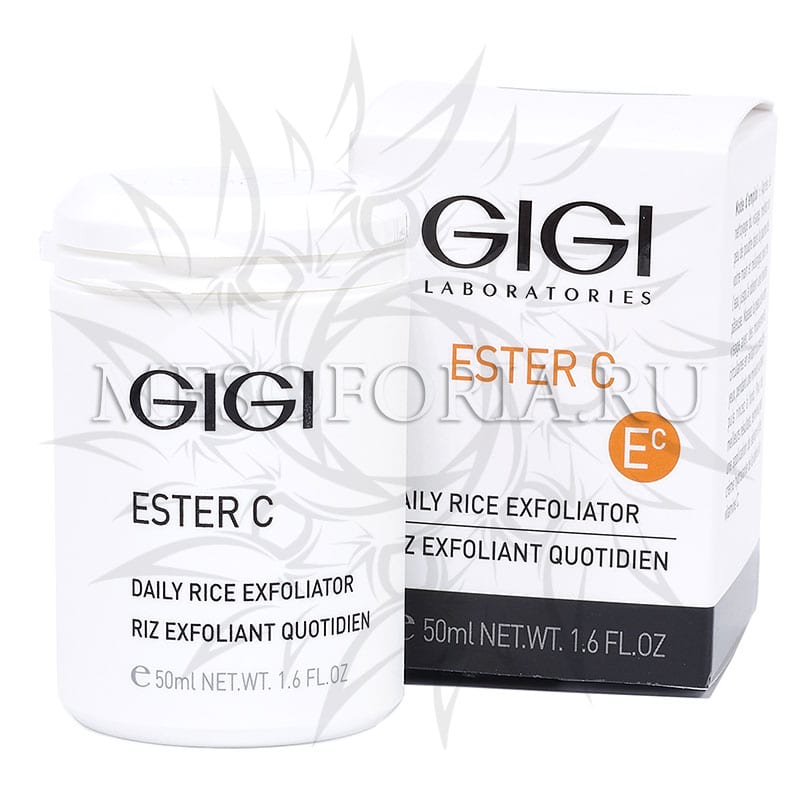 Эксфолиант для очищения и микрошлифовки кожи / Daily Rice Exfoliator, Ester C, GiGi (Джи Джи) – 50 мл