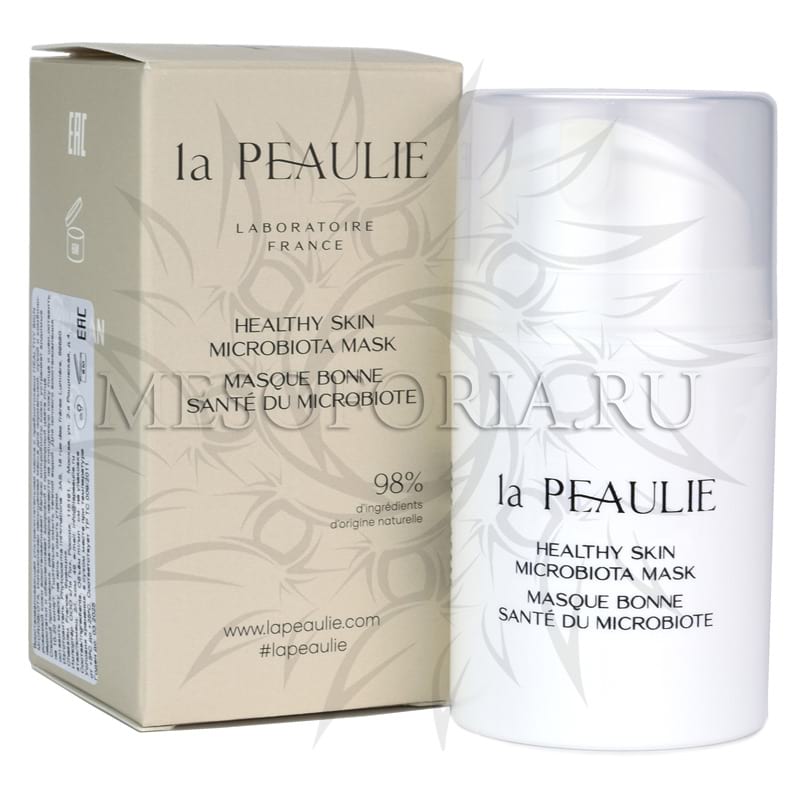 Восстанавливающая ультрапитательная маска с пребиотиками / Healthy Skin Microbiota Mask, La Peaulie – 50 мл