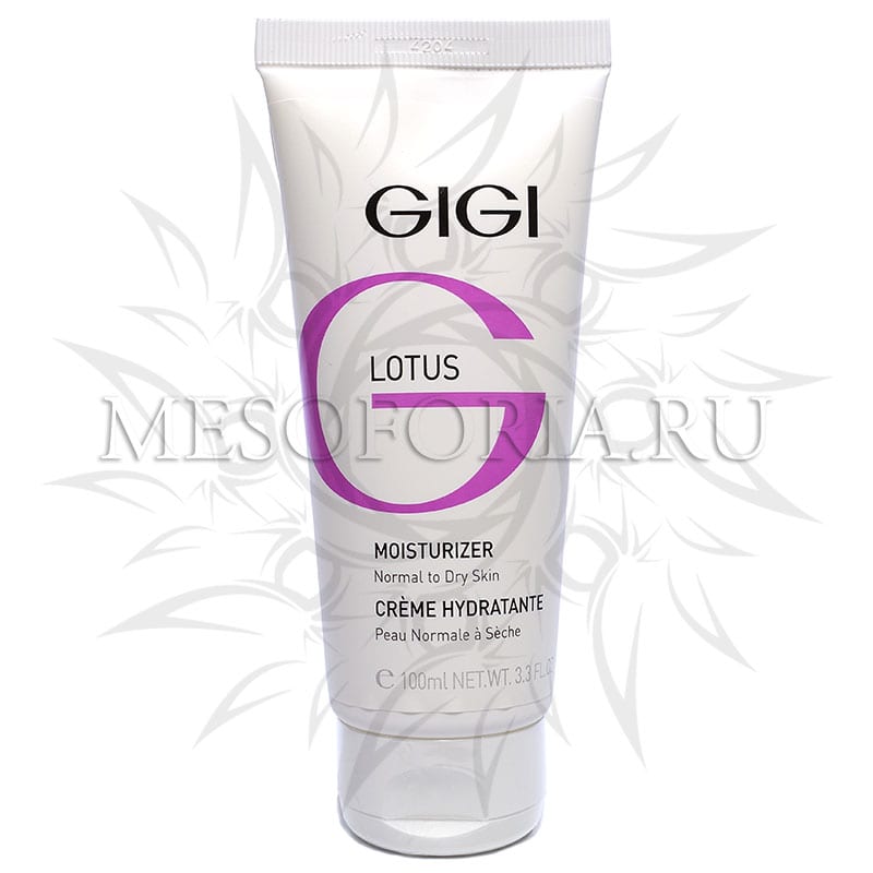 Крем увлажняющий для нормальной и сухой кожи / Moisturizer for Dry Skin, Lotus Beauty, GiGi (Джи Джи) – 100 мл