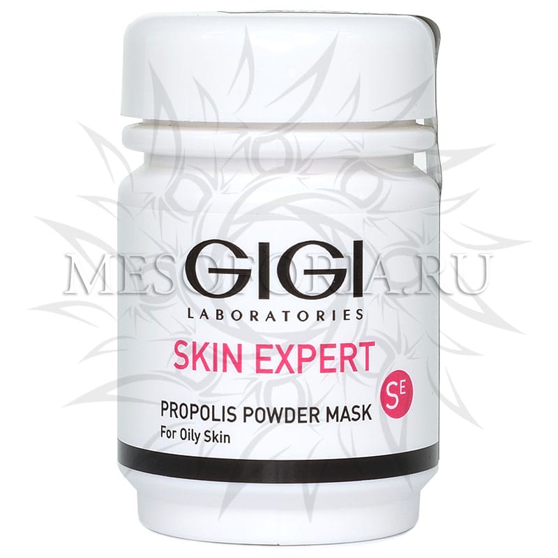 Прополисная пудра антисептическая / Propolis Powder Mask, Skin Expert, GiGi (Джи Джи) – 50 мл