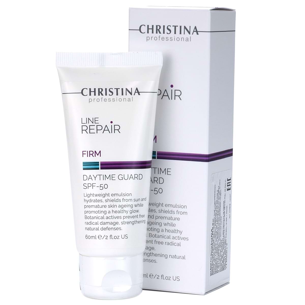 Легкий защитный дневной крем СПФ 50 / Firm Daytime Guard SPF 50, Line Repair, Christina (Кристина) – 60 мл
