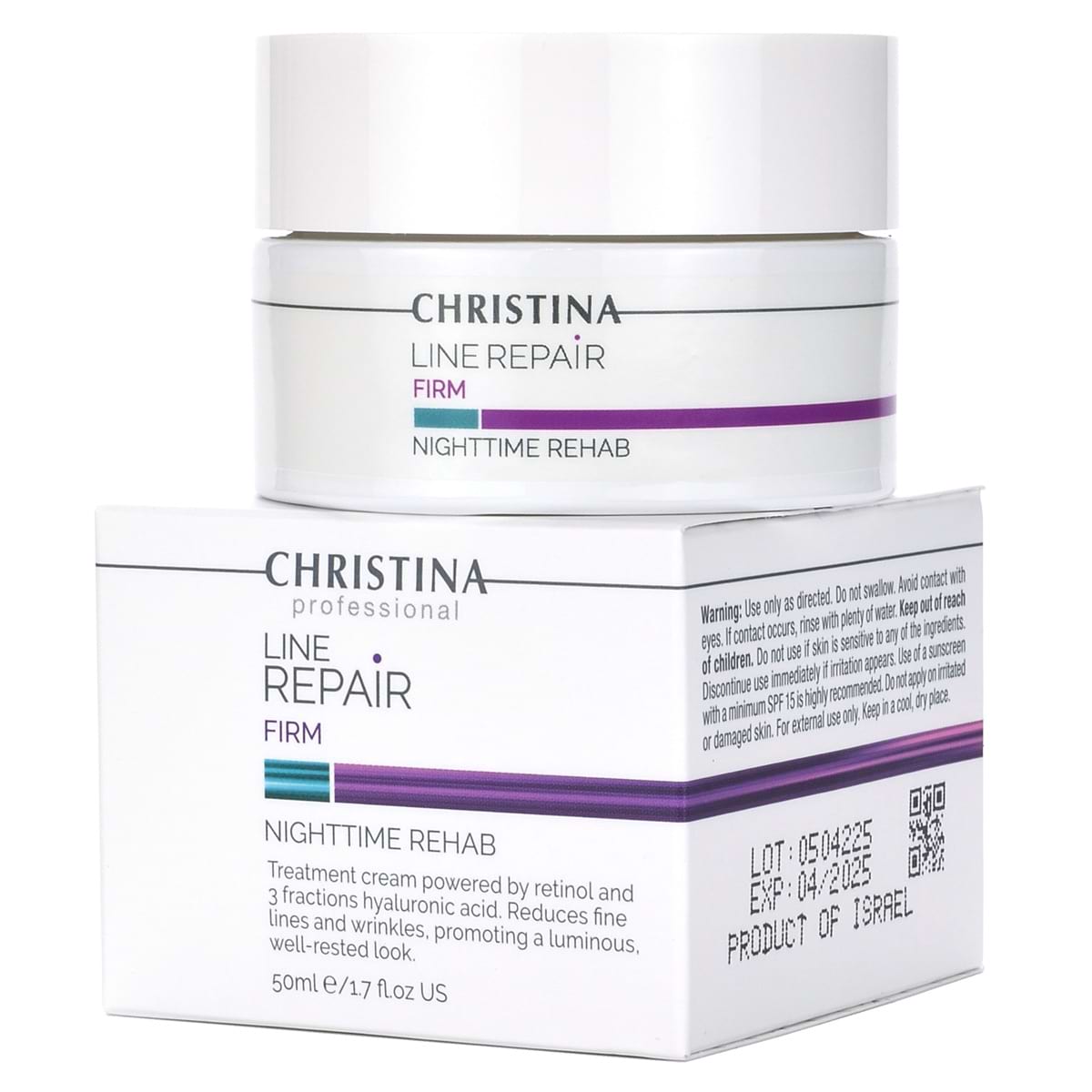 Ночной восстанавливающий крем / Firm Nighttime Rehab, Line Repair, Christina (Кристина) – 50 мл