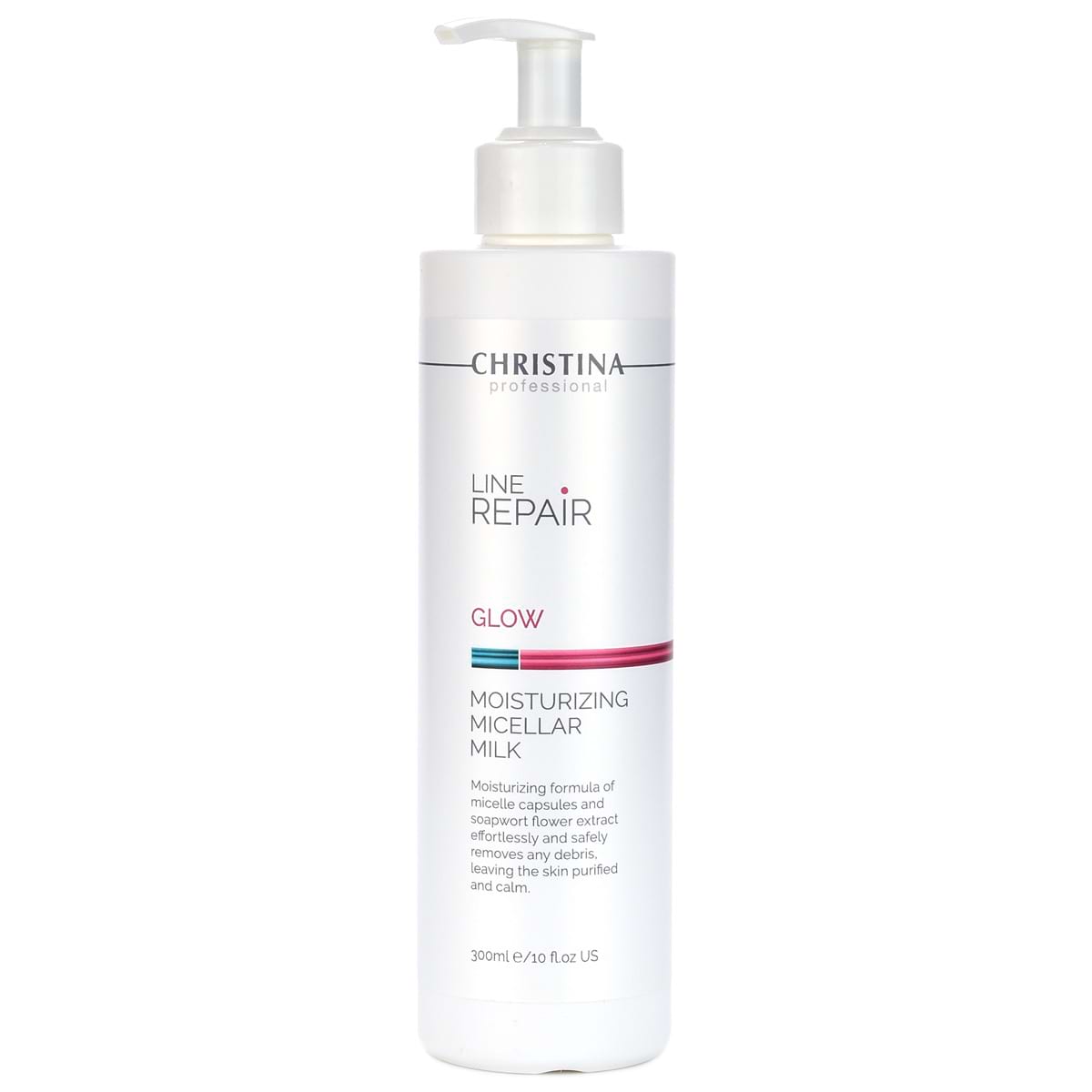 Увлажняющее мицеллярное молочко / Glow Moisturizing Micellar Milk, Line Repair, Christina (Кристина) – 300 мл
