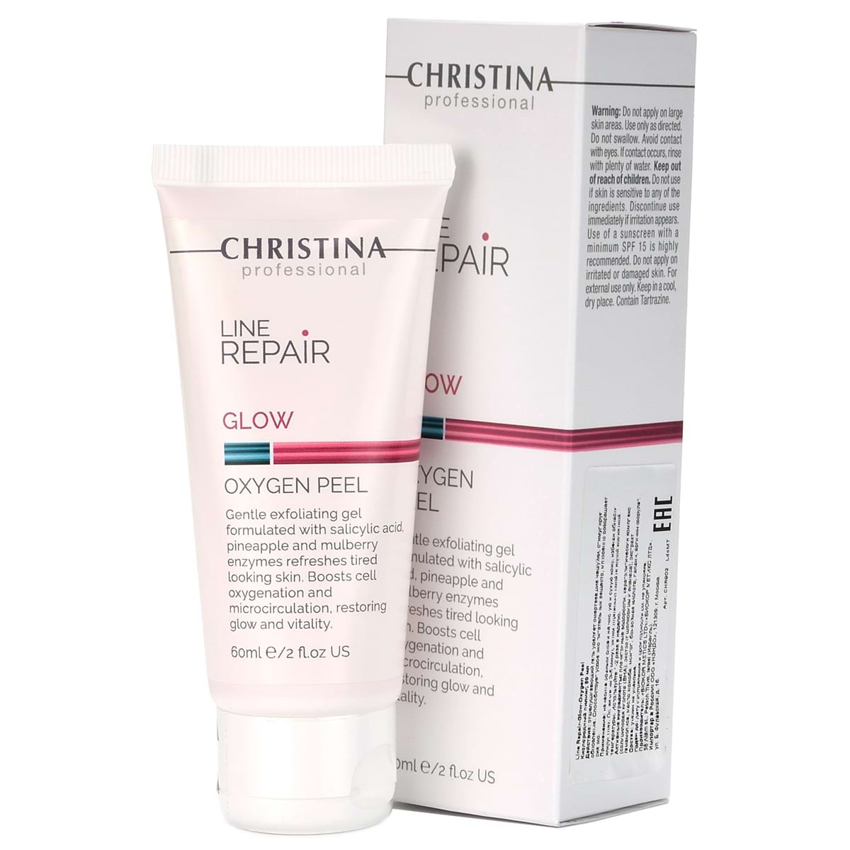 Кислородный пилинг / Glow Oxygen Peel, Line Repair, Christina (Кристина) – 60 мл