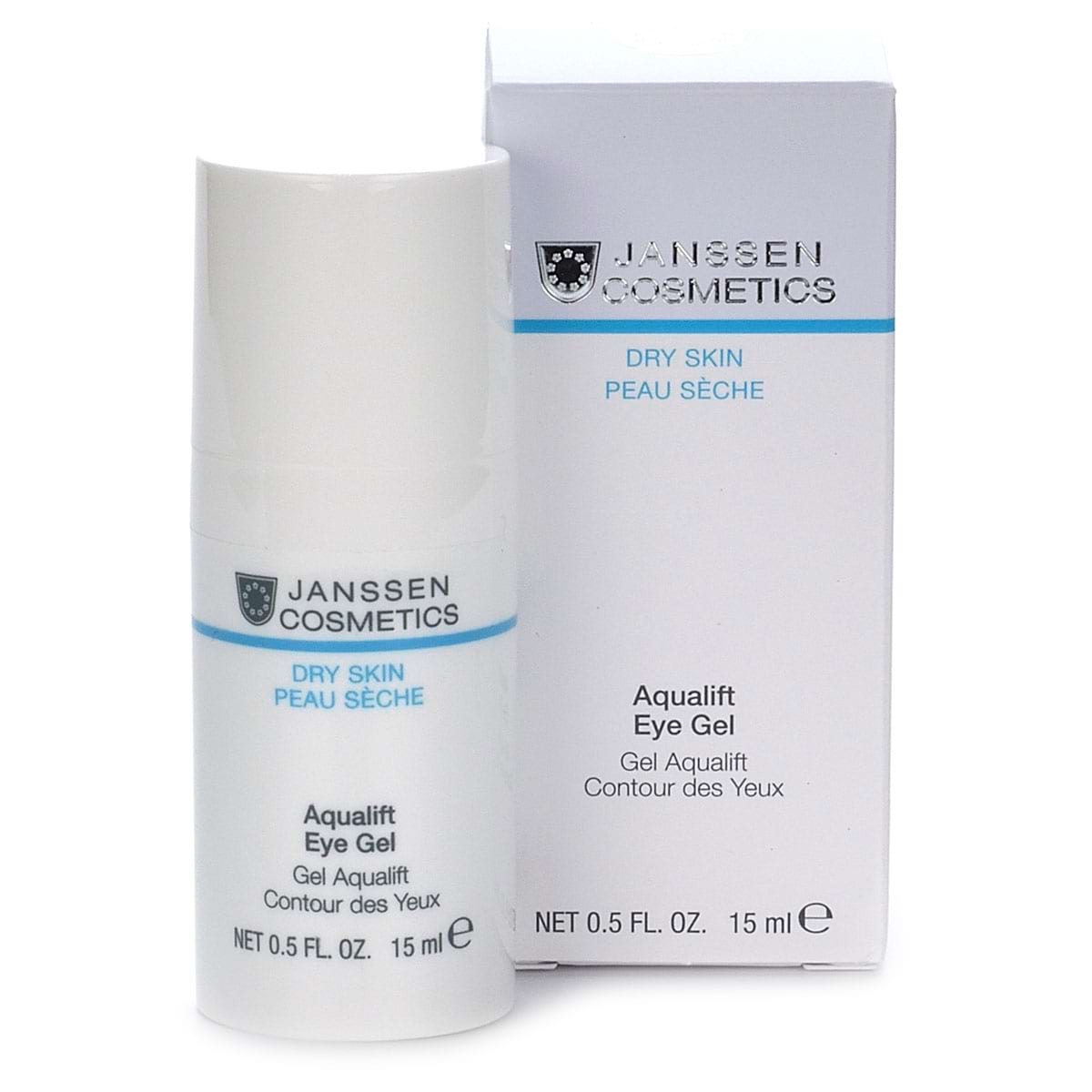 Ультраувлажняющий лифтинг-гель для контура глаз / Aqualift Eye Gel, Dry Skin, Janssen Cosmetics (Янсен косметика), 15 мл