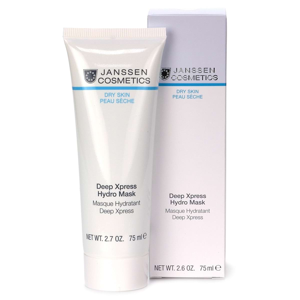 Гель-маска для мгновенного и глубокого увлажнения / Deep Xpress Hydro Mask, Dry Skin, Janssen Cosmetics (Янсен косметика), 75 мл