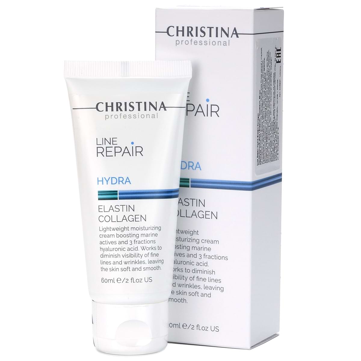 Увлажняющий крем «Эластин, коллаген» / Hydra Elastin Collagen, Line Repair, Christina (Кристина) – 60 мл
