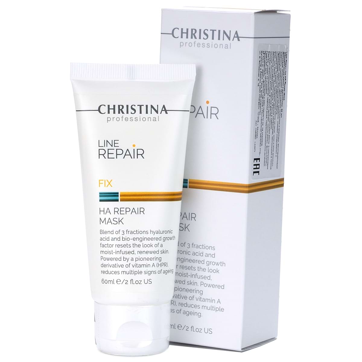 Обновляющая маска с ретинолом / Fix HA Repair Mask, Line Repair, Christina (Кристина) – 60 мл