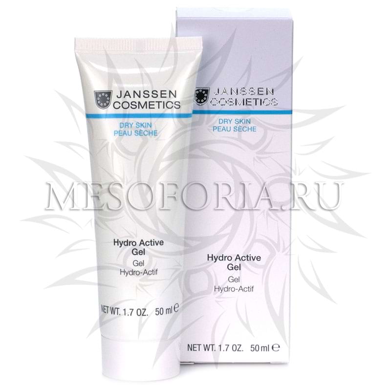 Активно увлажняющий гель-крем / Hydro Active Gel, Dry Skin, Janssen Cosmetics (Янсен косметика), 50 мл