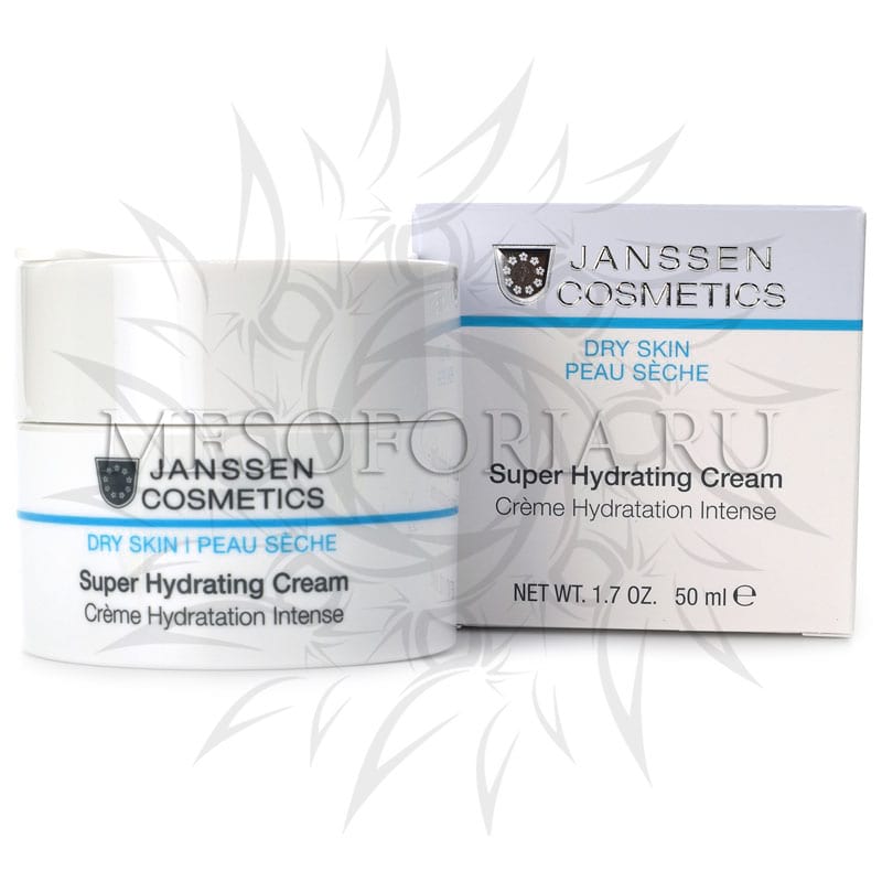 Суперувлажняющий крем легкой текстуры / Super Hydrating Cream, Dry Skin, Janssen Cosmetics (Янсен косметика), 50 мл