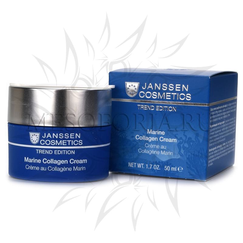 Укрепляющий лифтинг-крем с морским коллагеном / Marine Collagen Cream, Trend Edition, Janssen Cosmetics (Янсен косметика), 50 мл