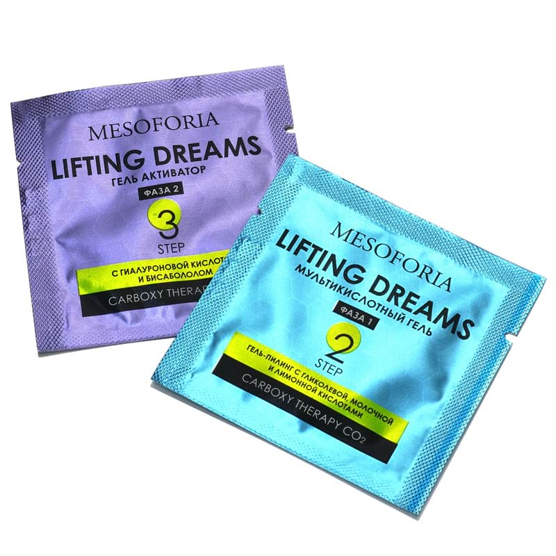 Lifting Dreams / Карбокситерапия для любого типа кожи с гиалуроновой кислотой и бисабололом, Mesoforia (Мезофория) – 2 х 2 мл