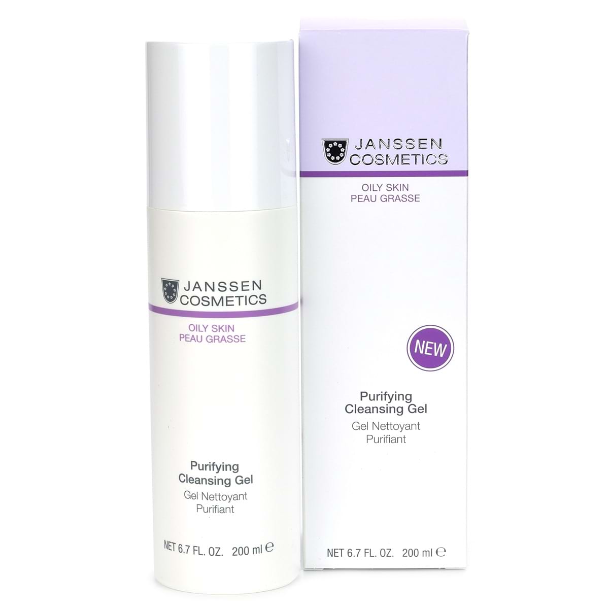 Очищающий гель для умывания / Purifying Cleansing Gel, Oily Skin, Janssen Cosmetics (Янсен косметика), 200 мл