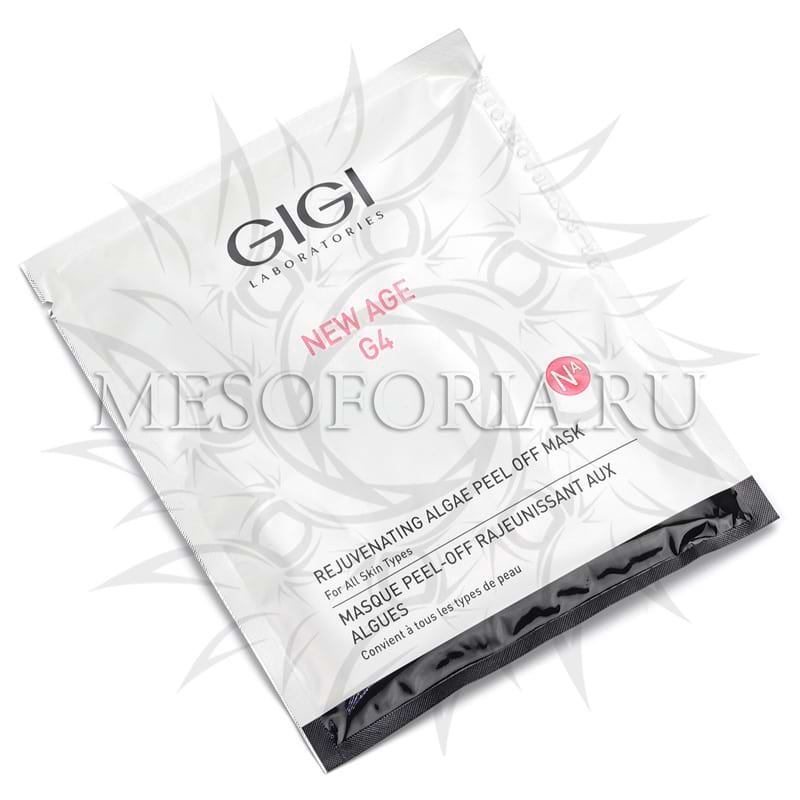 Альгинатная маска / Rejuvenating Algae Peel Off Mask, New Age G4, GiGi (Джи Джи) – 30 гр