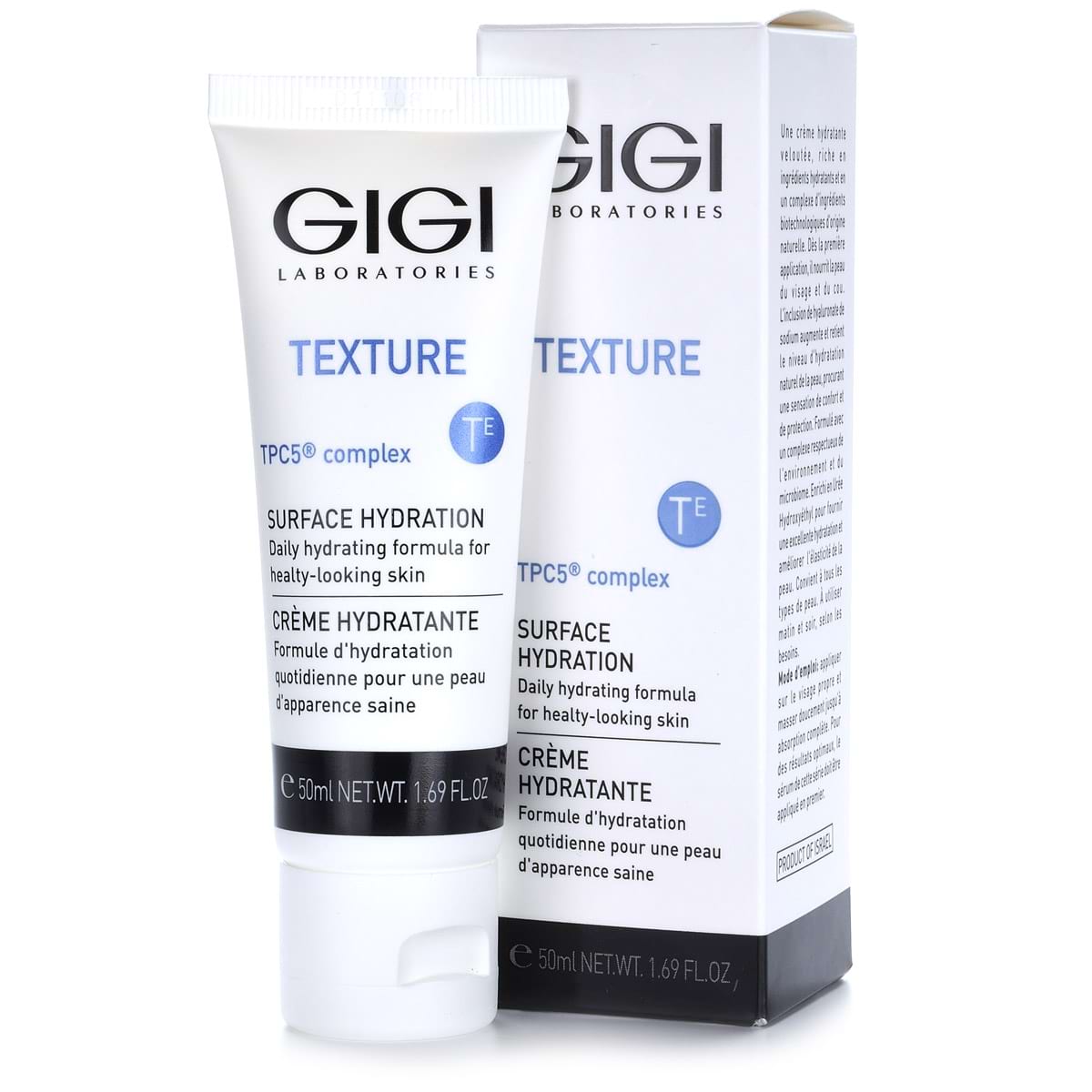 Крем дневной увлажняющий для всех типов кожи / Surface Hydration Moist, Texture, GiGi (Джи Джи) – 50 мл