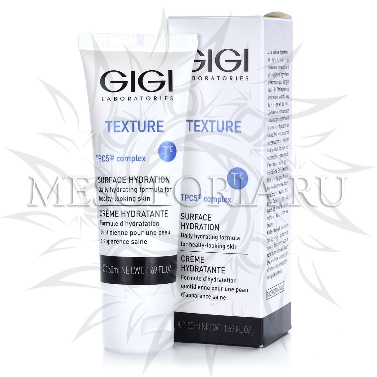 Крем дневной увлажняющий для всех типов кожи / Surface Hydration Moist, Texture, GiGi (Джи Джи) – 50 мл