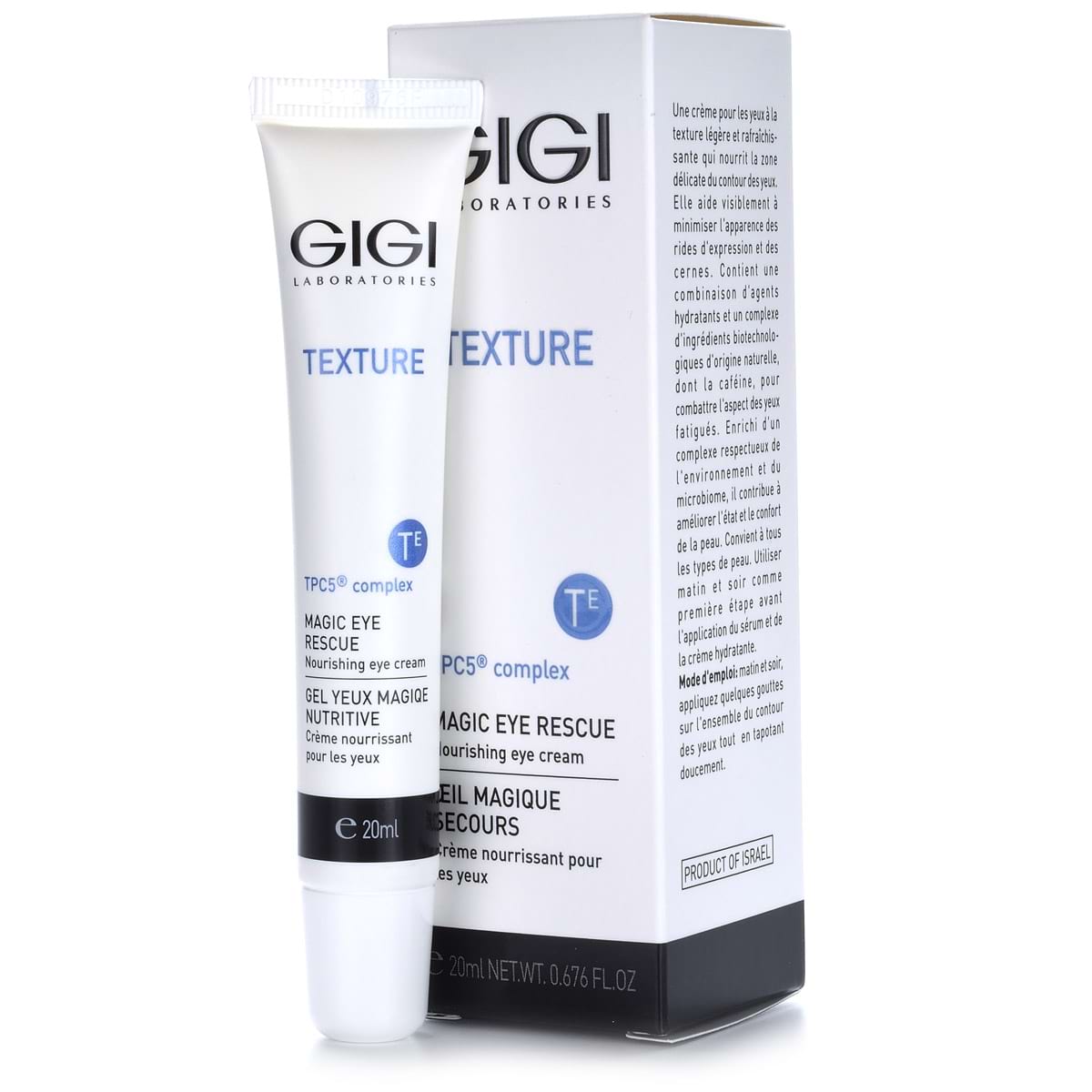Крем для век питательный / Magic Eye Rescue, Texture, GiGi (Джи Джи) – 20 мл