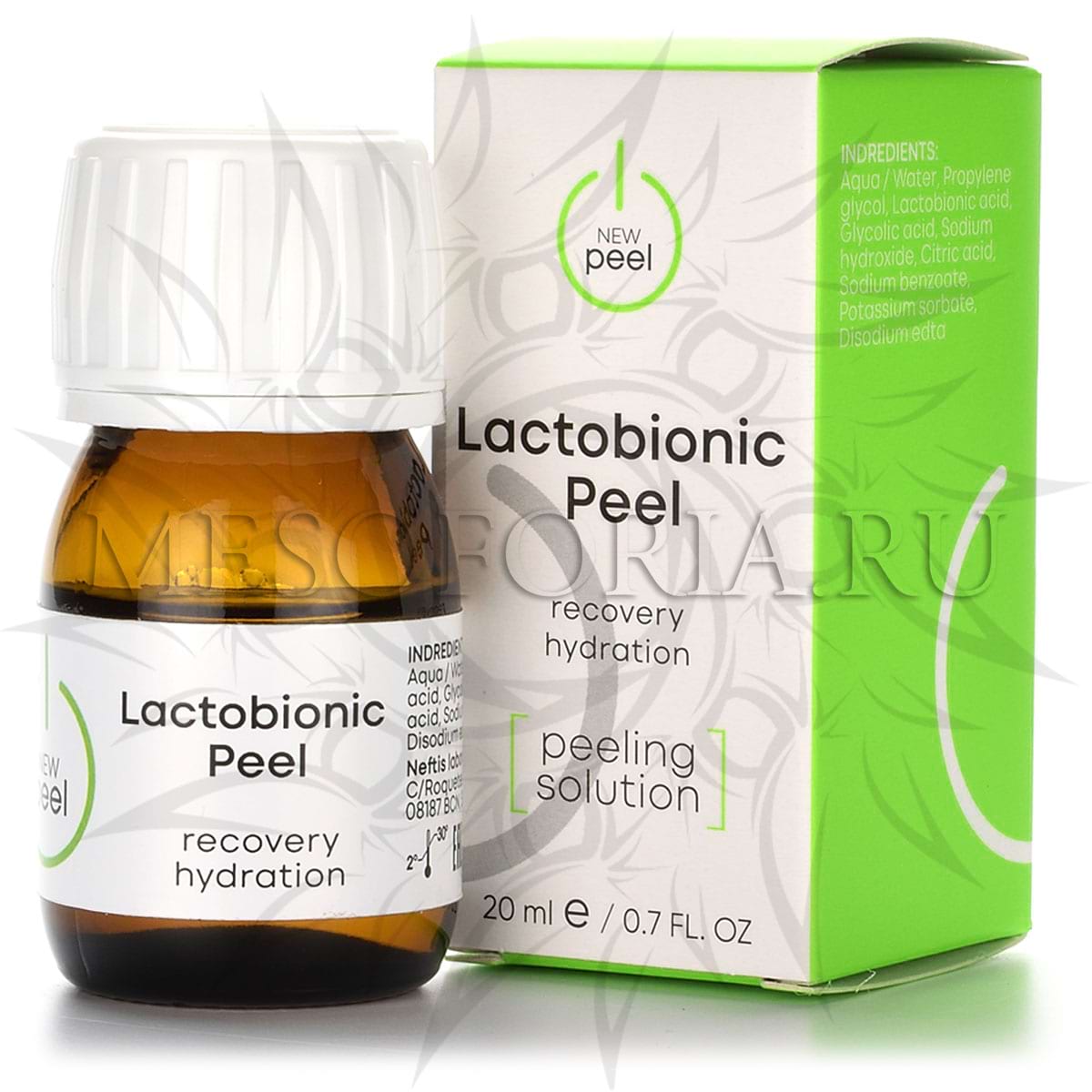 Лактобионовый пилинг / Lactobionic Peel, New Peel (Нью Пил) – 20 мл