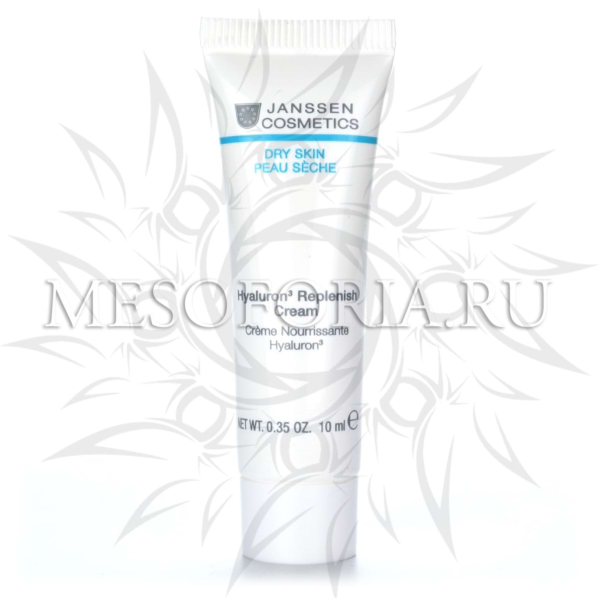 Регенерирующий крем с гиалуроновой кислотой насыщенной текстуры / Hyaluron3 Replenish Cream, Dry Skin, Janssen Cosmetics (Янсен косметика), 10 мл