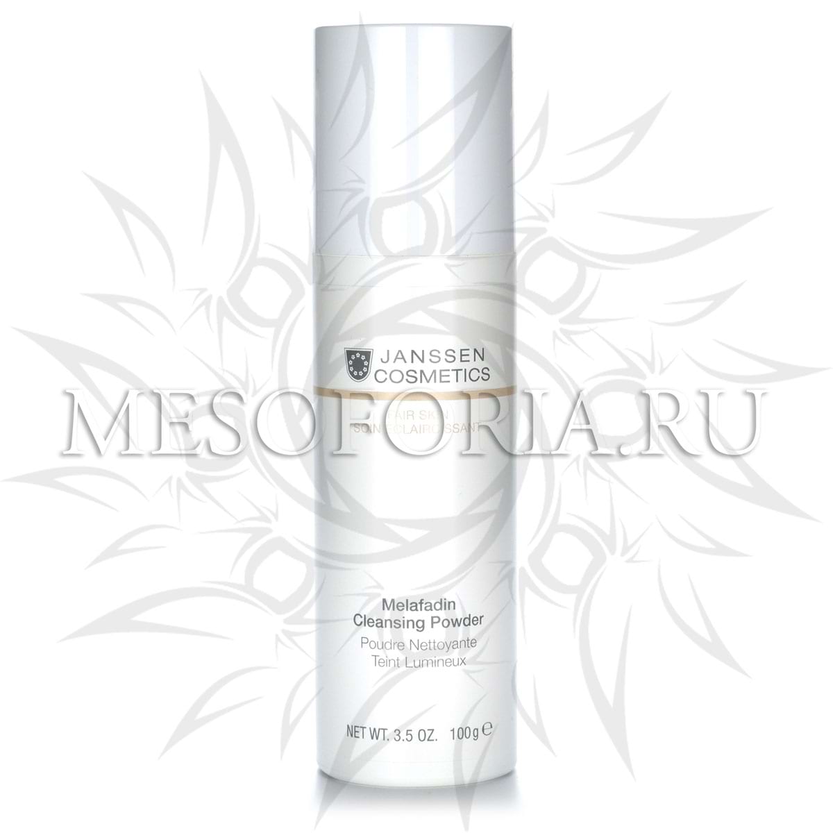 Осветляющая очищающая пудра / Melafadin Cleansing Powder, Fair Skin, Janssen Cosmetics (Янсен косметика), 100 гр