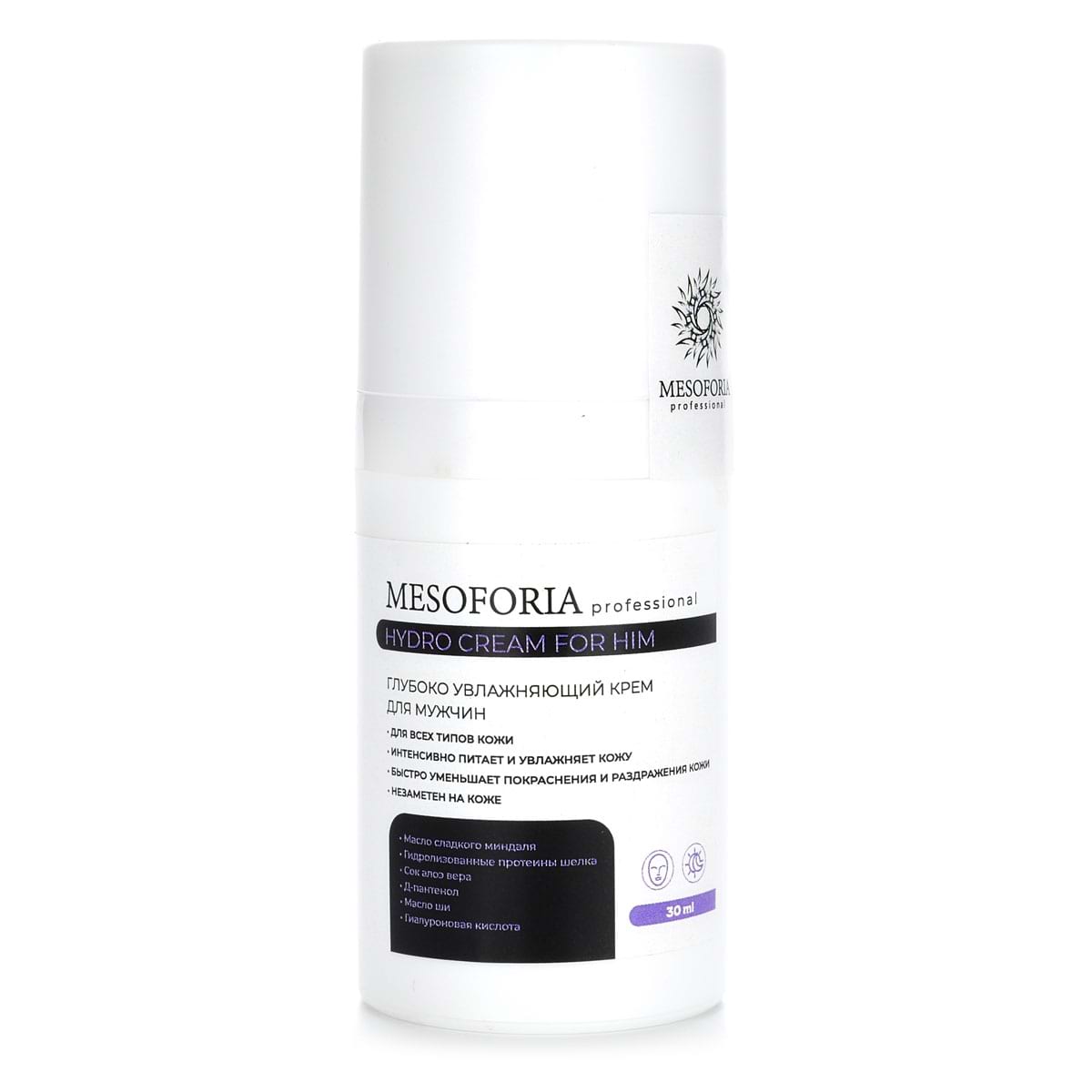 Hydro Cream For Him / Увлажняющий крем для мужчин, Mesoforia (Мезофория) – 30 мл